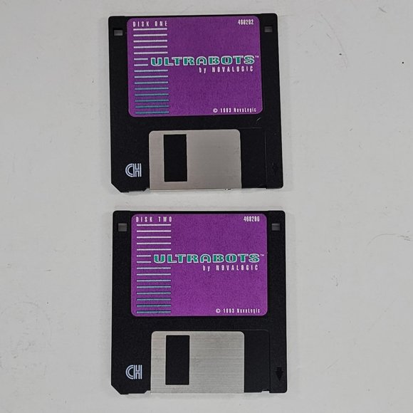 Ultrabots By NovaLogic PC Game 1993 3.5" Diskettes Floppy Disk - Picture 1 of 6